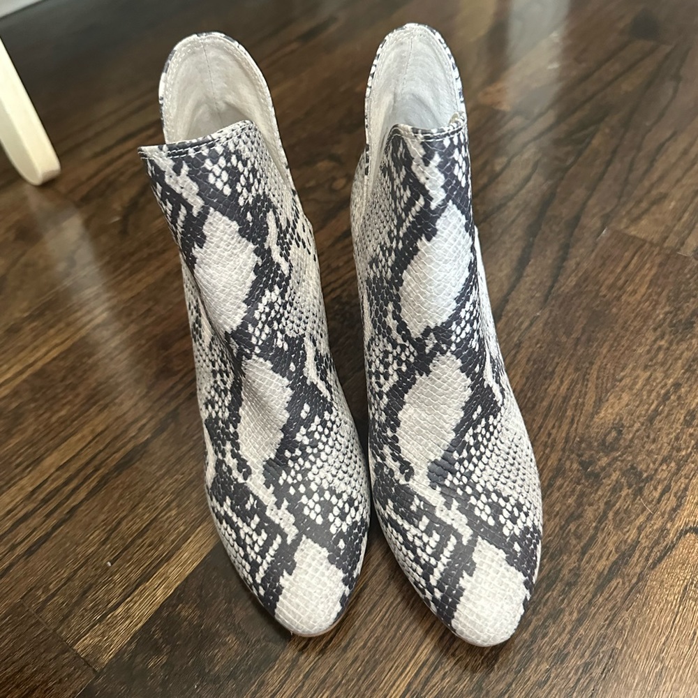 Steve Madden Ragan Snake Print Bootie